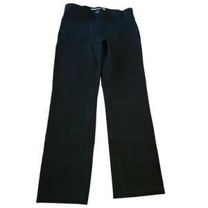 Betabrand Dress Pant Yoga Pants Black Straight Leg W0076-BK Womens Medium Petite